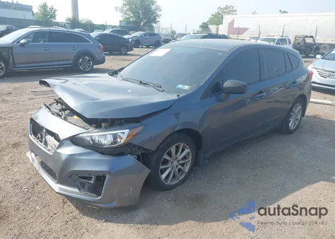 2018 Subaru Impreza 2.0I from USA, damaged, VIN 4S3GTAA63J3748319